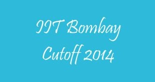 IIT Bombay Cutoff 2014