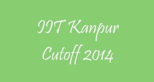 IIT Kanpur Cutoff 2014