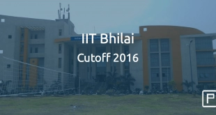 IIT Bhilai Cutoff 2016