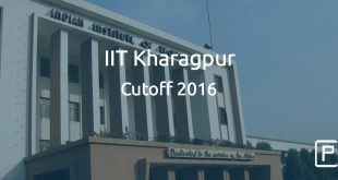 IIT Kharagpur Cutoff 2016