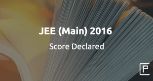 JEE Main 2016 Scores Declared