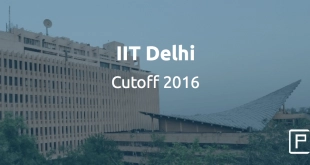 IIT Delhi Cutoff 2016