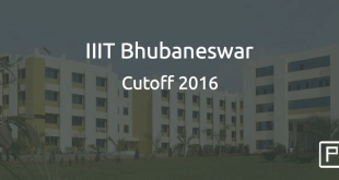 IIIT Bhubaneswar Cutoff 2016
