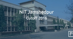NIT Jamshedpur Cutoff 2016