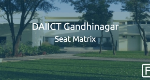 daiict-gandhinagar-seat-matrix