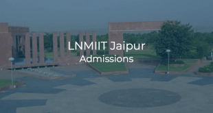 LNMIIT Jaipur Admissions