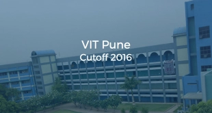 VIT Pune Cutoff 2016