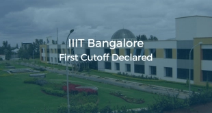 IIIT Bangalore Admissions 2017 First Cutoff Declared