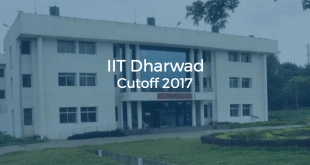 IIT Dharwad Cutoff 2017