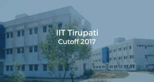 IIT Tirupati Cutoff 2017