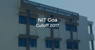 NIT Goa Cutoff 2017