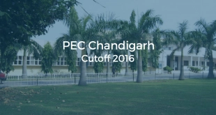 PEC University of Technology Cutoff 2016