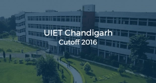 UIET Chandigarh Cutoff 2016