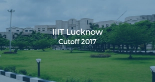IIIT Lucknow Cutoff 2017