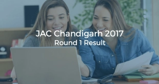 JAC Chandigarh 2017 Round 1 Result