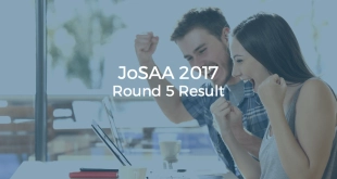 JoSAA 2017 Round 5 Result