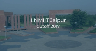 LNMIIT Jaipur Cutoff 2017