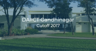 DAIICT Gandhinagar Cutoff 2017