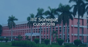 IIIT Sonepat Cutoff 2018