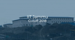 IIT Jammu Cutoff 2018