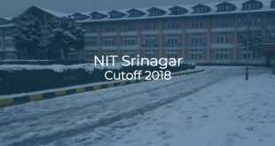NIT Srinagar Cutoff 2018