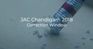 JAC Chandigarh 2018 Correction Window