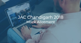 JAC Chandigarh 2018 Mock Allotment