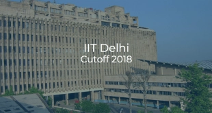 IIT Delhi Cutoff 2018