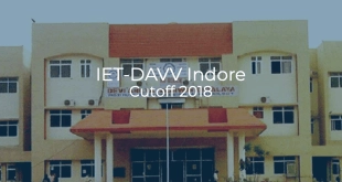 IET-DAVV Indore Cutoff 2018