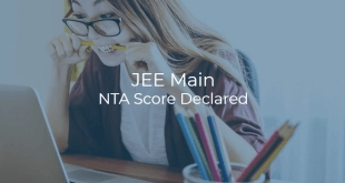 JEE Main NTA Score Declared