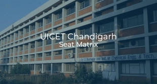 UICET Chandigarh Seat Matrix