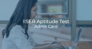 IISER Aptitude Test Admit Card