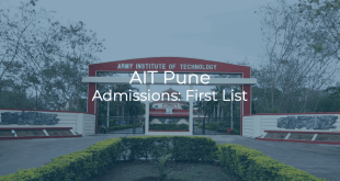 AIT Pune Admissions First List