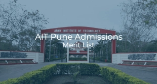 AIT Pune Admissions Merit List