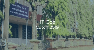 IIT Goa Cutoff 2019