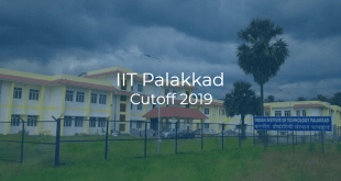 IIT Palakkad Cutoff 2019