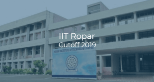 IIT Ropar Cutoff 2019