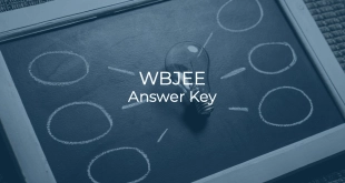 WBJEE Answer Key