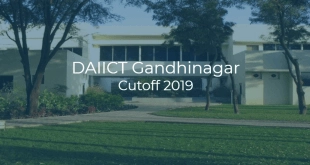 DAIICT Gandhinagar Cutoff 2019