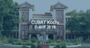 CUSAT Kochi Cutoff 2019