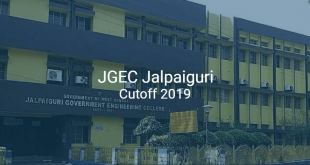 JGEC Jalpaiguri Cutoff 2019