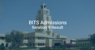 BITS Admissions Iteration 9 Result
