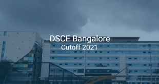 DSCE Bangalore Cutoff 2021