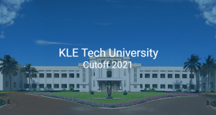 KLE Tech University Cutoff 2021