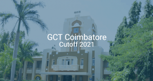 GCT Coimbatore Cutoff 2021
