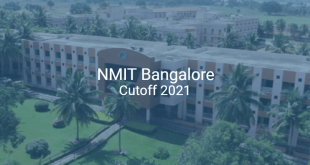NMIT Bangalore Cutoff 2021