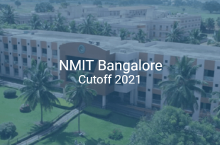 NMIT Bangalore Cutoff 2021