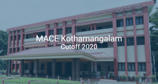 MACE Kothamangalam Cutoff 2020