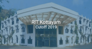 RIT Kottayam Cutoff 2019