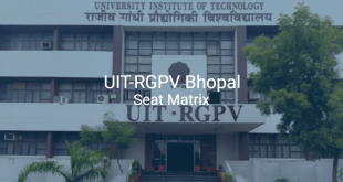 UIT-RGPV Bhopal Seat Matrix